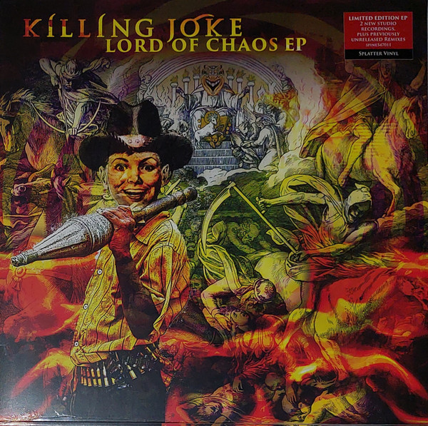 KILLING JOKE - LORD OF CHAOS EP - SPLETTER VINYL